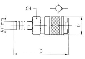 COMPRESSION SOCKET